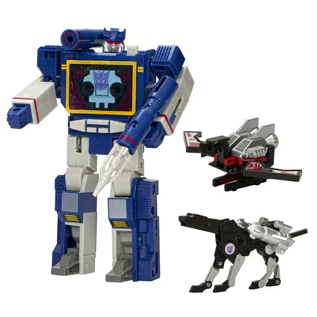Transformers Retro 40th Anniversary Soundwave, Laserbeak & Ravage Action Figure - Image 3 of 4