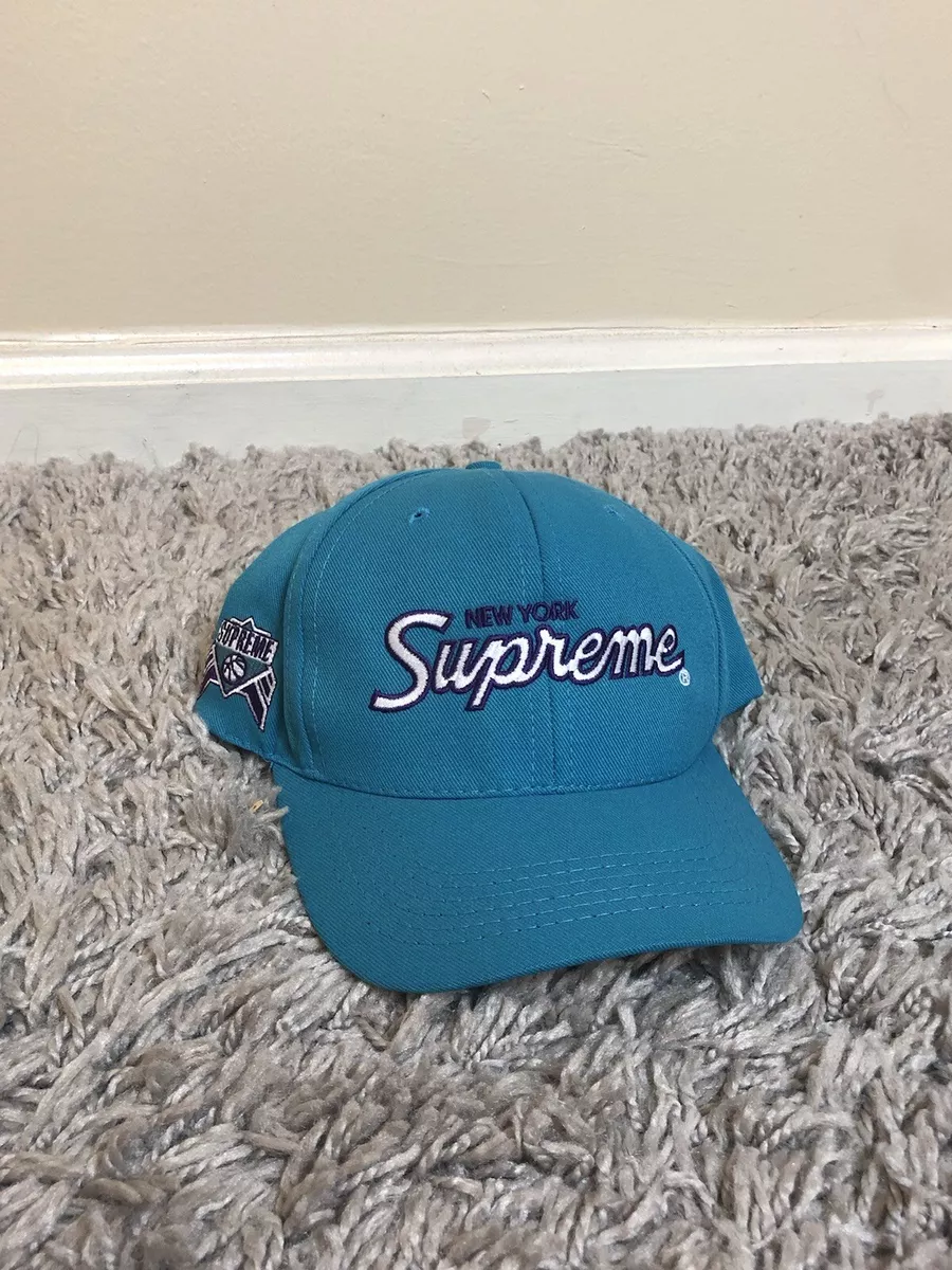 Supreme SS 2004 Ewing 'Sports Specialties' Teal Hat Embroidered Mens USA Made