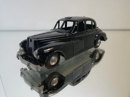 Miniature Budgie Morestone N°5 – Wolseley Six Eighty Police, Voiture De Police Noir, Métal