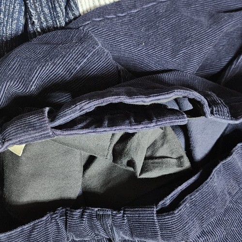 Men's Haggar Classic Fit Expandable(Up To 36") Waistband Corduroy Pants (27" L) - Picture 3 of 8