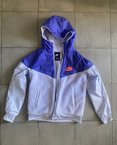 Nike sherpa jaket, windbreaker Sz youth L or female XS - Picture 3 of 4