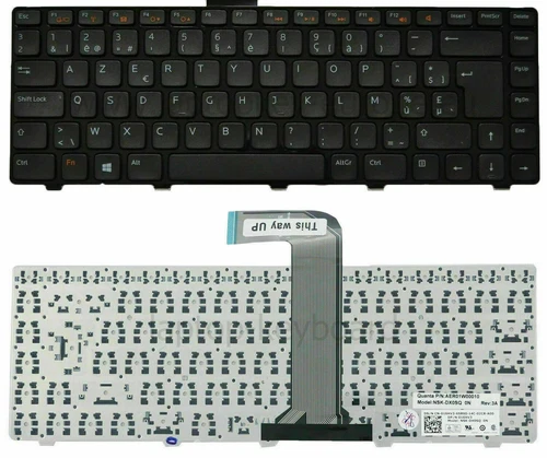 Belgium keyboard Dell 3450 M4040 N5040 L502X V131 V1450 V3350 V3550 /DE67-BE