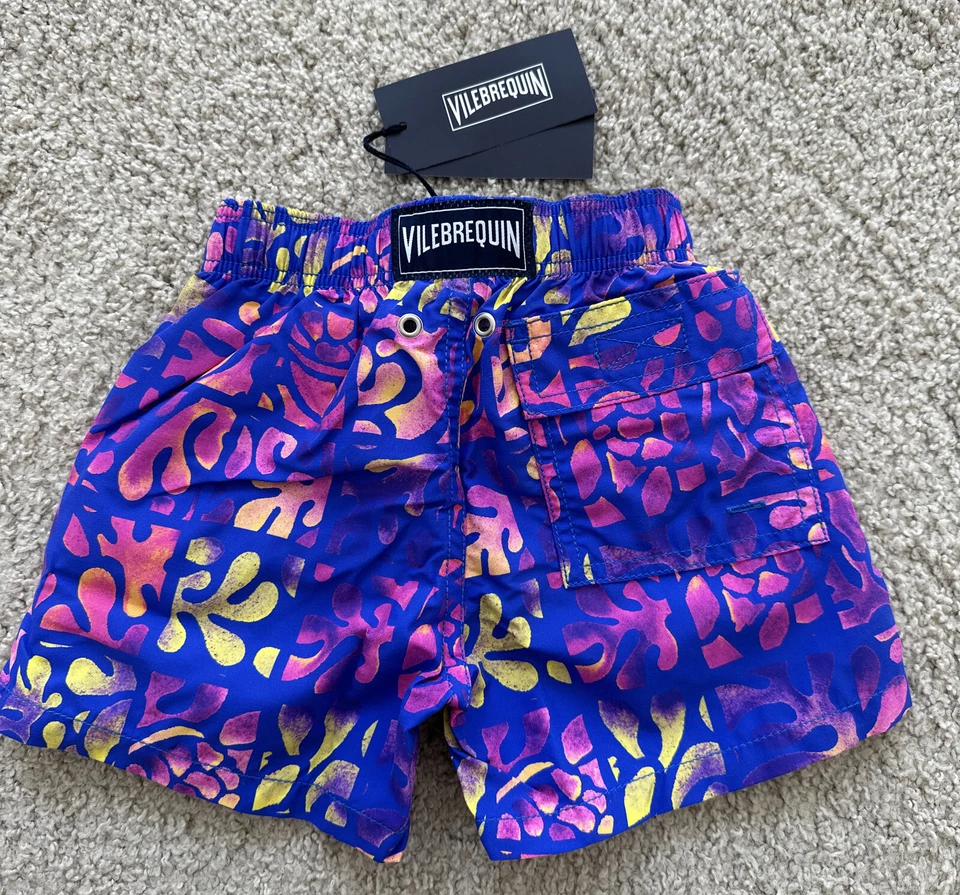 NWT 100% Authentic VILEBREQUIN Swim Trunks - 2 YEARS - KIDS - MULTICOLOR - Image 2 of 4