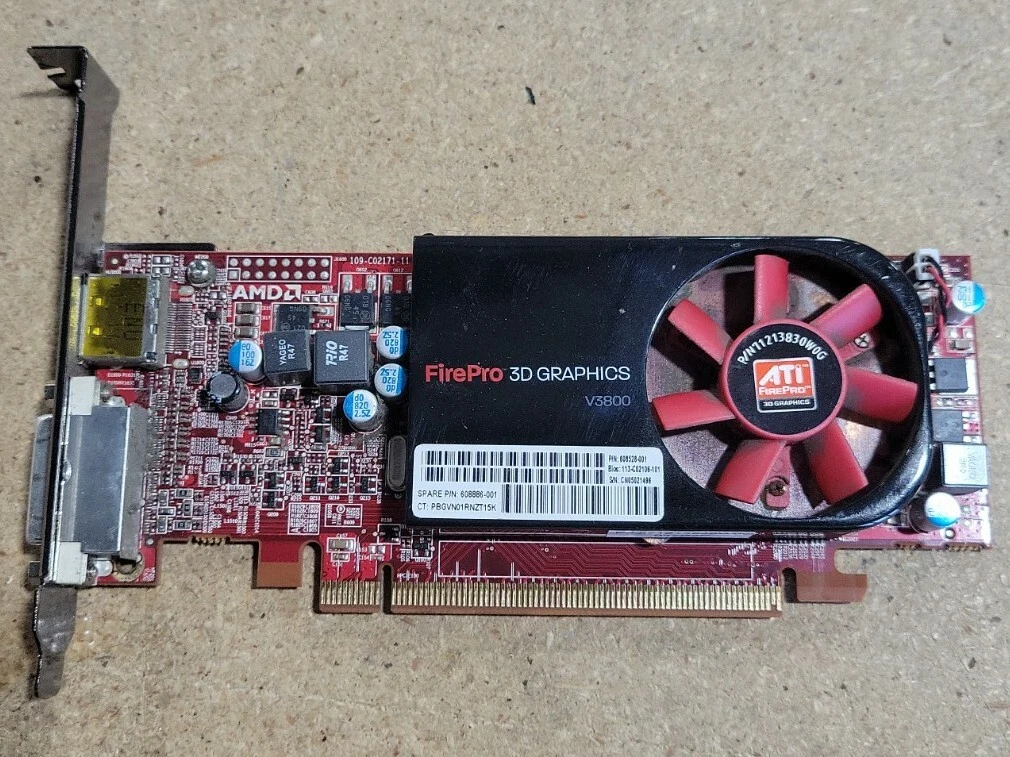 AMD FirePro V3800 512MB Graphics Card