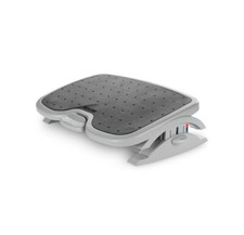 Kensington Ergonomic Foot Rest Support Grey Black Tilt & Height Adjustable NoBox