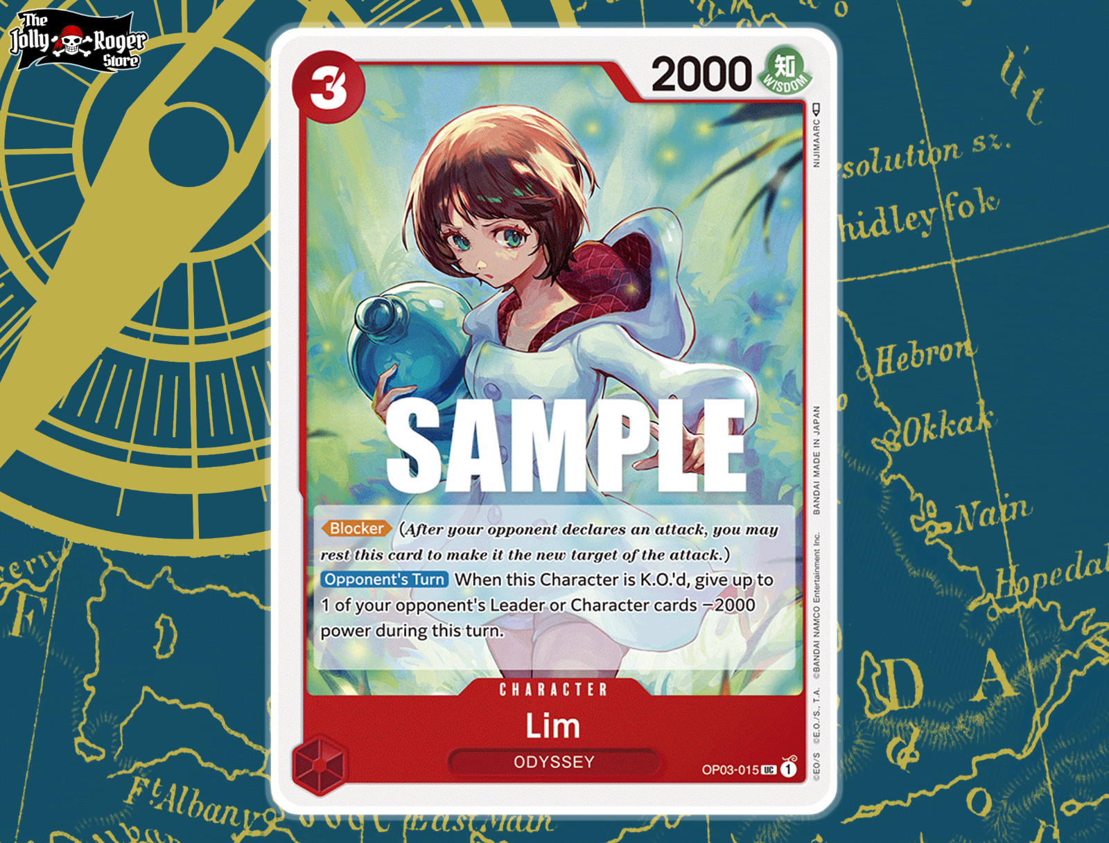 OP03-015 - Lim | ONE PIECE Card Game