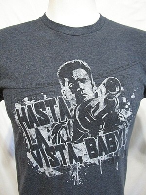 Universal Studios Terminator T2 Hasta La Vista Baby Gray T Shirt Men Size S Ebay