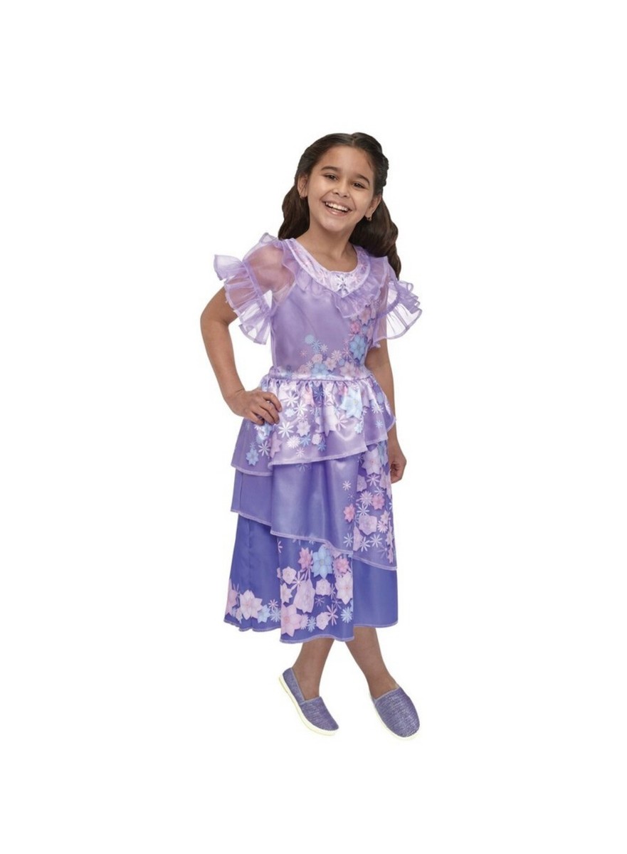 isabella blue dress encanto New Encanto Isabela Inspirated Cosplay Girl Costume Dresses