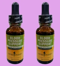 2 Pack ( 1 oz + 1 oz) Herb Pharm Blood Pressure Support 