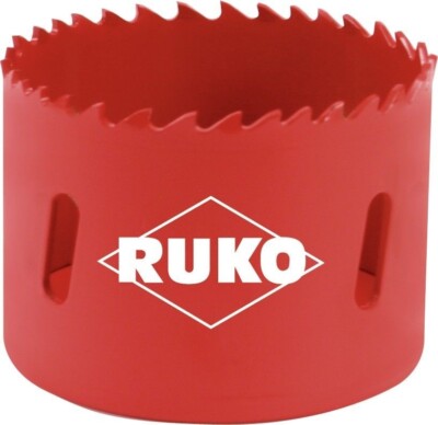 RUKO Bimetall Lochsäge Dosenbohrer Bohrkrone Kernbohrer HSS 16 - 121 mm