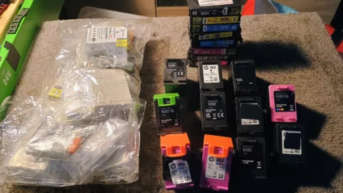 HP 302 Black & Tri-colour Empty INK CARTRIDGES + EPSON