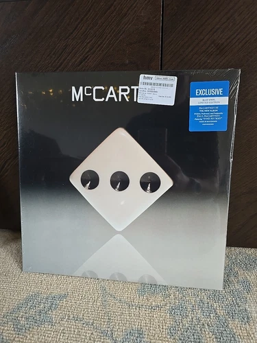 Paul McCartney III 3 Blue Vinyl Record Album Limited Edition The Beatles