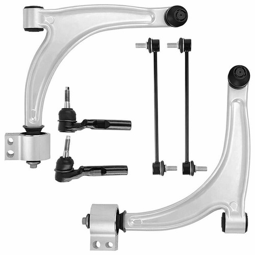 Front Lower Control Arms + Tie Rod Ends + Sway Bars for Chevy Malibu