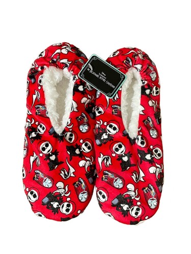 Calcetines Fuzzy Unisex La Pesadilla Antes de Navidad Vacaciones Zapatillas, 1 Par - NUEVOS - Imagen 2 de 6