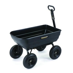 1100lb Large All Terrain Tow Behind Or Hand Pull Dump Yard Cart Image Is Loading 1100lb Large All Terrain Tow Behind Or Hand