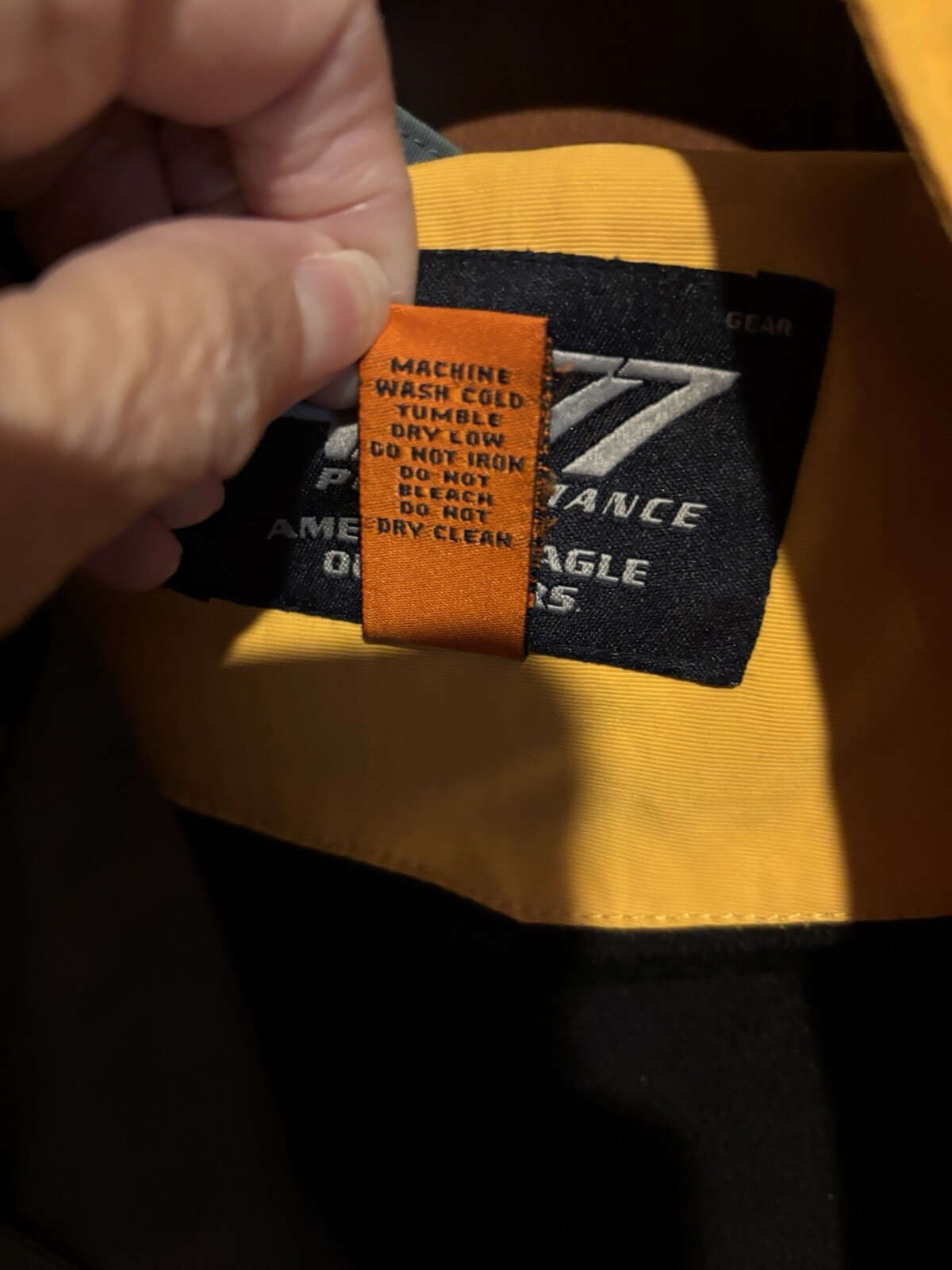 American Eagle AE77 Performance Jacker Goldor Yel… - image 5