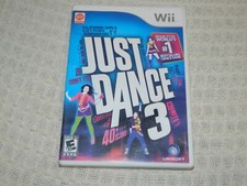 Nintendo Wii Just Dance 3 Case and Manual ONLY