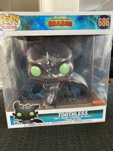 Funco Pop 10 inch Toothless #686 Target Exclusive