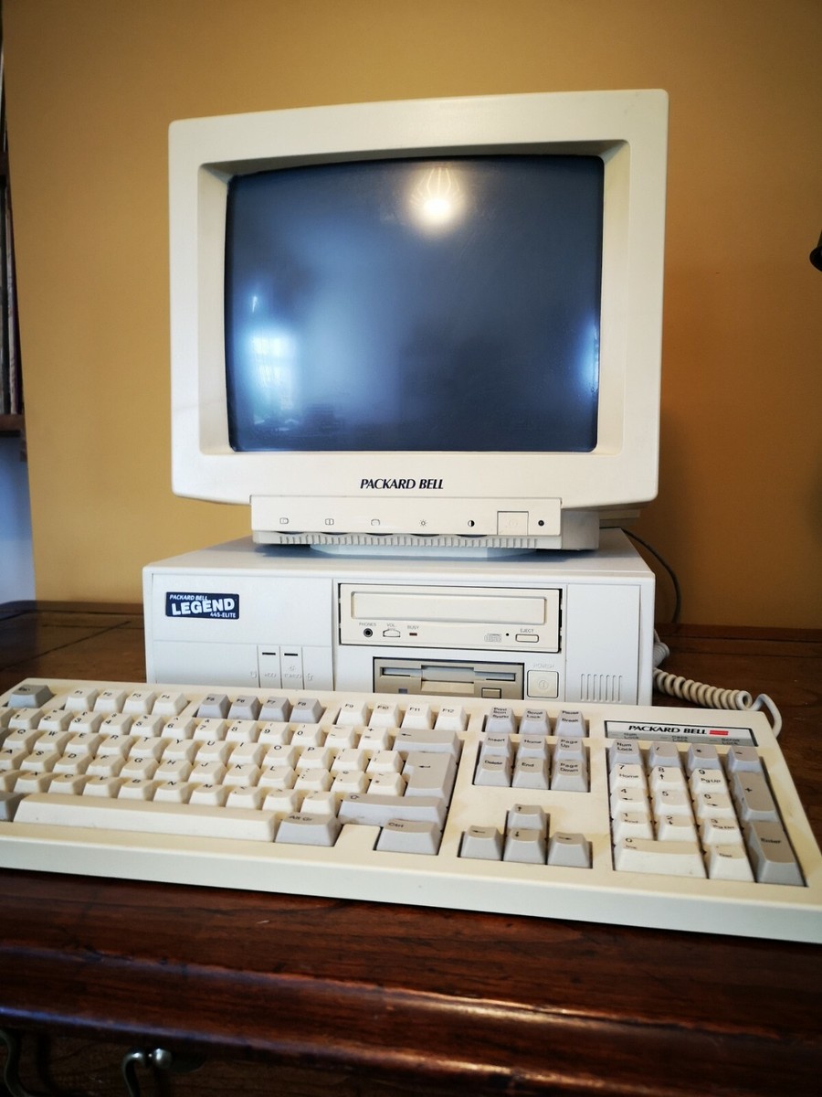 Legendary Original 1980s Packard Bell 386SX Legend Vintage Desktop