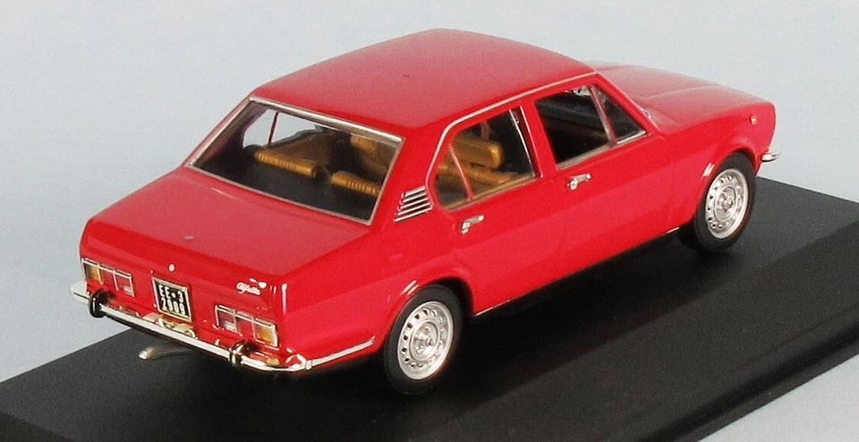 MINICHAMPS 1972 Alfa Romeo Alfetta 1.8 (Red) 1/43 Scale Diecast Model NEW RARE! - Image 4 of 4