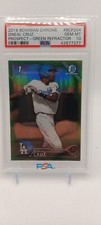 2016 Bowman Chrome - Prospects Green Refractor Name Misspelled as Oneal #BCP204