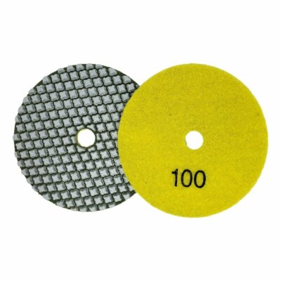 7-Step 4'' Dry Polishing Pad - Granite, porcelain/Tile, Marble, Engineered Stone