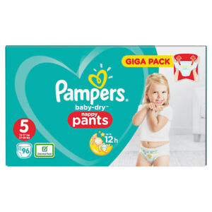 Pampers Baby Dry Nappy Pants Size 5 