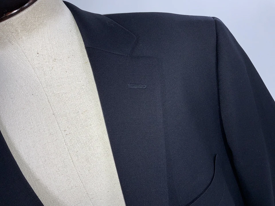 Hugo Boss Pasolini Blazer 44R синий супер 100s шерсти 2B 2V Md США новом YGI F3-35 - Изображение 3 из 4
