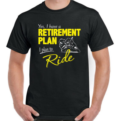 Motorrad Maglietta Biker Pension Plan Herren Lustig Motorrad Indian Bike Helm