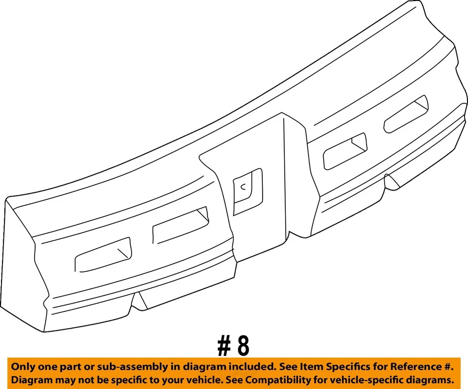 Used Rear Bumper Assembly Rear fits: 2003 Chevrolet Monte carlo LS Rear Grade A Foto 4 de 4
