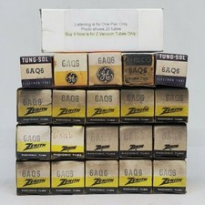6AQ6 Tube 2 Tubes USA CV2937 6AT6 NOS