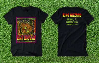 king gizard and the lizard wizard miami, FL factory town nov 21, 2024