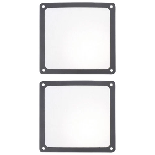 2 PCS Computer Case Fan Filter Fan Cooler Mesh Computer Mesh Cover