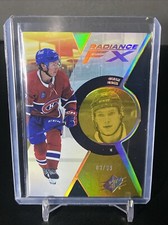 23-24 SPX RADIANCE FX ROOKIE GOLD #RFX-69 OWEN BECK RC /99 CANADIENS