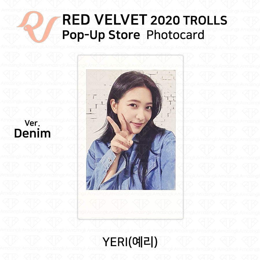 RED VELVET Trolls Pop Up Store Yeri Photocard Dumb Dumb Power Up