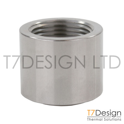 3/4'' NPT Stainless Steel Weld On Bung Boss Fitting Adapter - T7Design