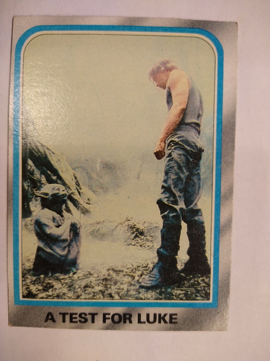 1980 Star Wars Empire Strikes Back 244 A Test For Luke NM