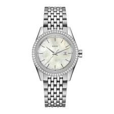 Rado HyperChrome Quartz Diamonds MOP Dial Stainless Steel Ladies Watch R33099918