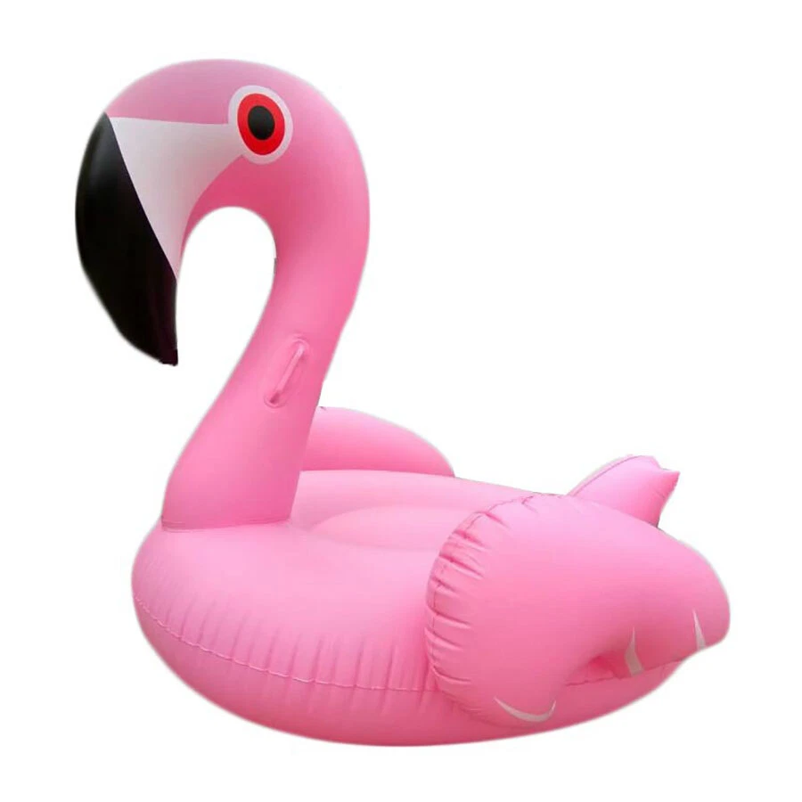 150/190cm Giant Inflatable Float Boat Flamingo Inflatable Raft Pool Swimming Toy - image 3 of 4
