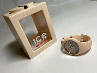 ice-watch Quarzuhr ICE flower Spring nude Small 3H 16663 Damenuhr Frauenuhr 