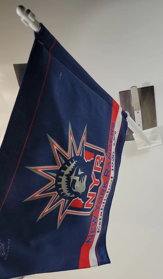 New York Rangers Car Flag, 12.5"x11" by Wincraft. NHL New - Image 4 of 4