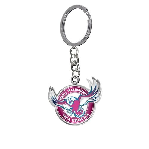 Cronulla Sharks NRL Keyring Key Ring ENAMEL LOGO Man Cave Bar Fathers Day Gift - Picture 4 of 18