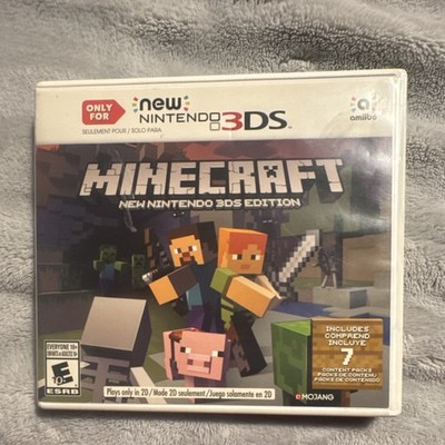 Nintendo Minecraft: New Nintendo 3DS Edition Multiplayer Manual NTSC