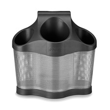 Polder BTH-7050 Style Station - Hair Styling Storage Unit - Heat Resistant-Black