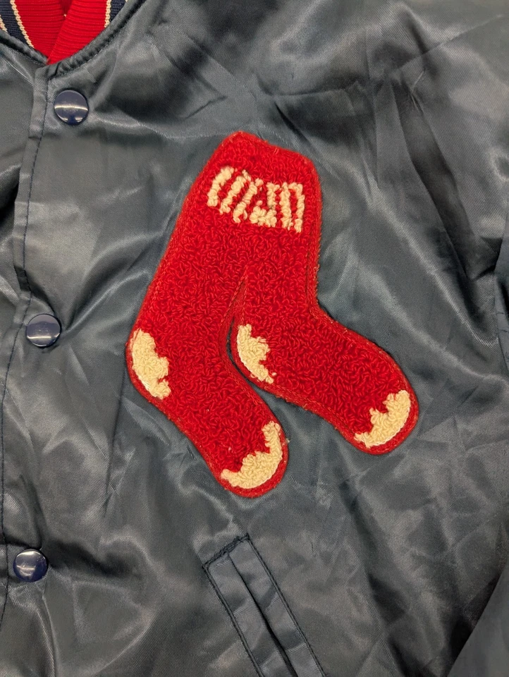 Vintage 70’s/80’s Boston Red Sox Felco Jacket XSmall Ortiz Clemens Monster MLB - Image 3 of 4