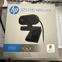 HP 320 FHD 1080p Webcam – Works with Zoom, Chrome & Microsoft Teams Full HD Wide