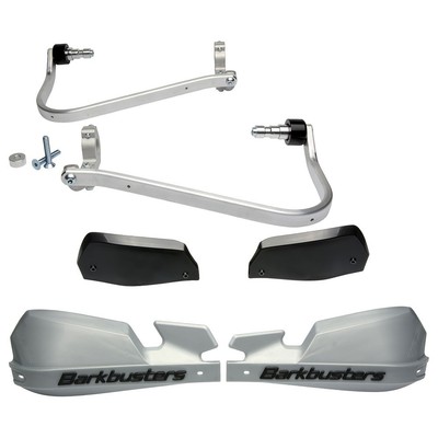 Barkbusters VPS Two Point Mounted Handguard Kit Silver