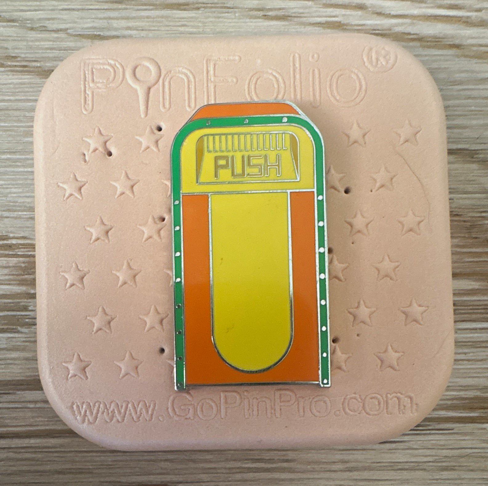 Disney PUSH Attraction Sign Single Pin Disneyland/DCA Disney Parks 2024