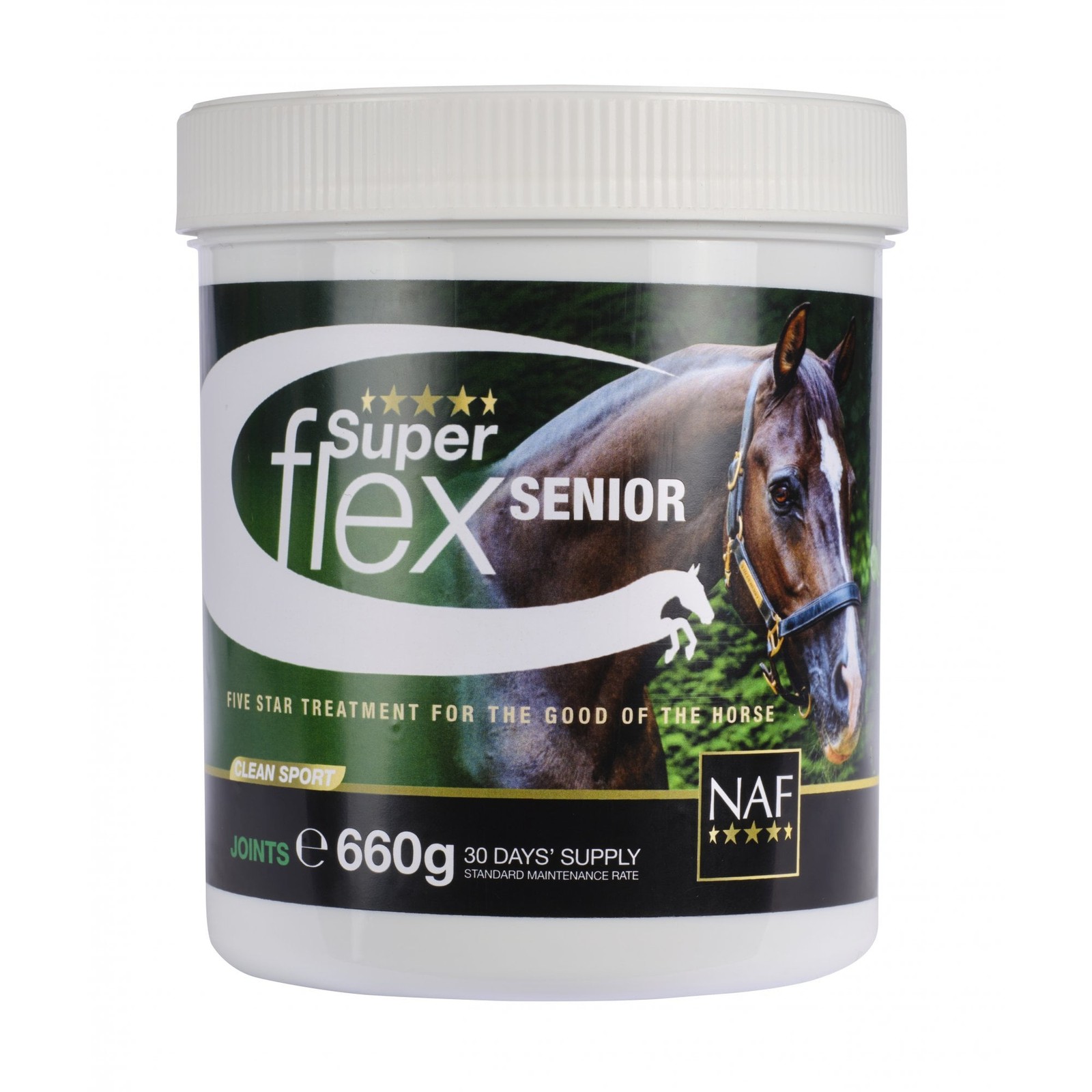 5 Star Superflex Senior Natural Pony/Horse Supplement Feeds -  660g