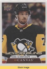 2020-21 Upper Deck UD Canvas Young Guns Pierre-Olivier Joseph #C101 READ f1q
